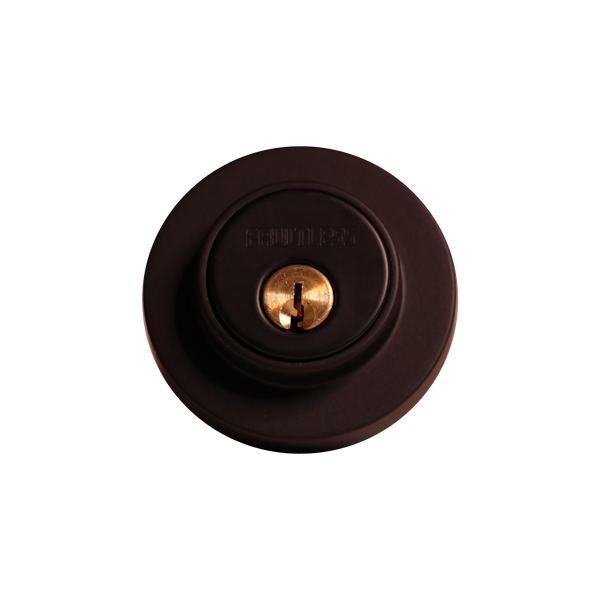 Deadbolt-Round-DA1X92 Double Black