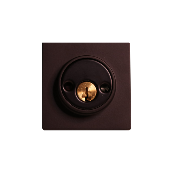 Deadbolt-Square-DA2X92 Double Black